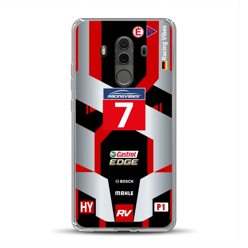 R18 e-tron quattro 2016 Livery - Custodia per cellulare personalizzata per Huawei