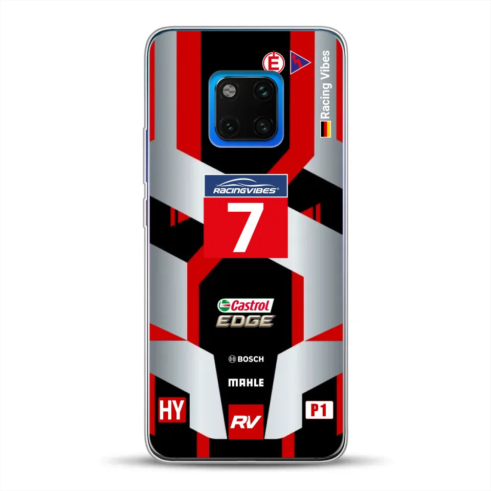 R18 e-tron quattro 2016 Livery - Custodia per cellulare personalizzata per Huawei