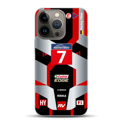 R18 e-tron quattro 2016 Livery - Custodia per cellulare personalizzata per iPhone