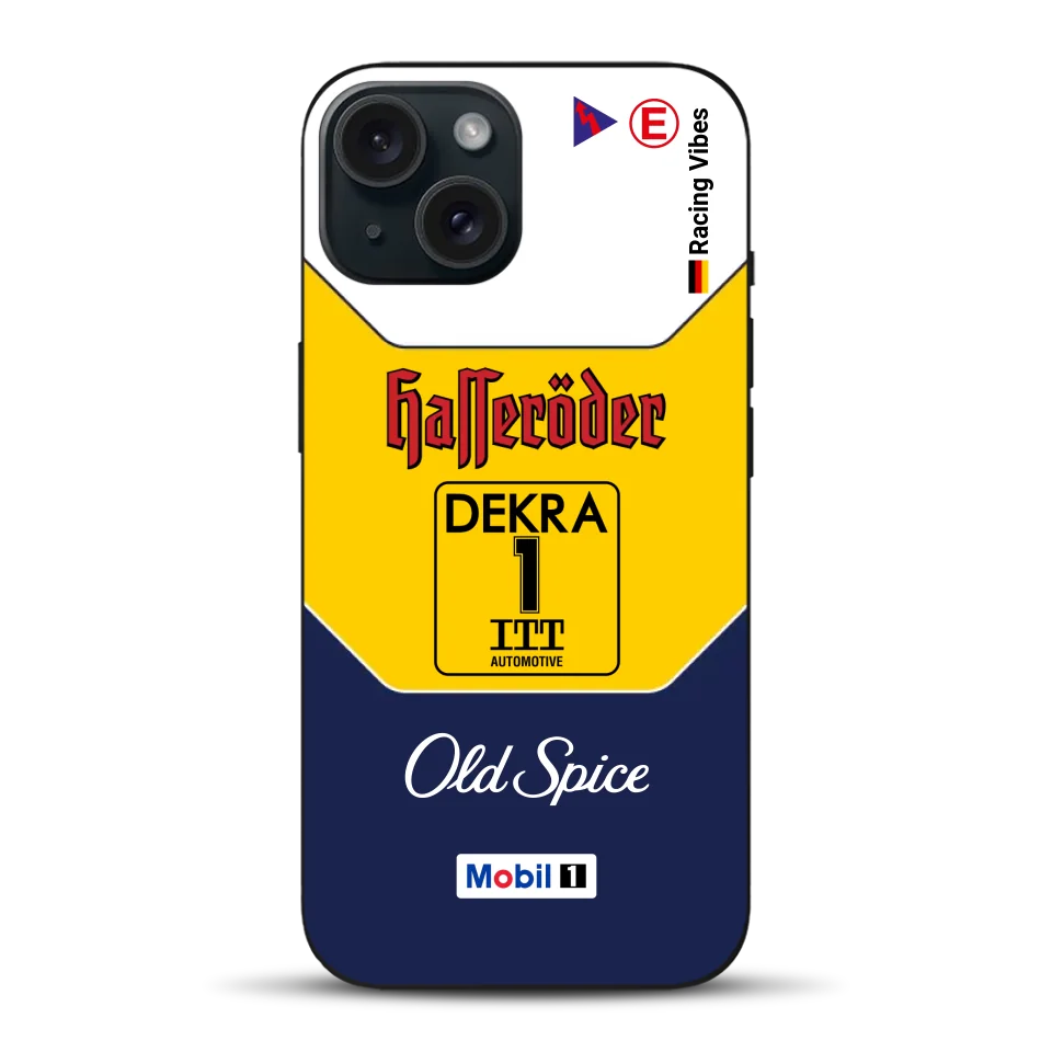 Calibra V6 Team Rosberg DTM / ITC 1995 Livery - Customized Mobile Phone Case for iPhone