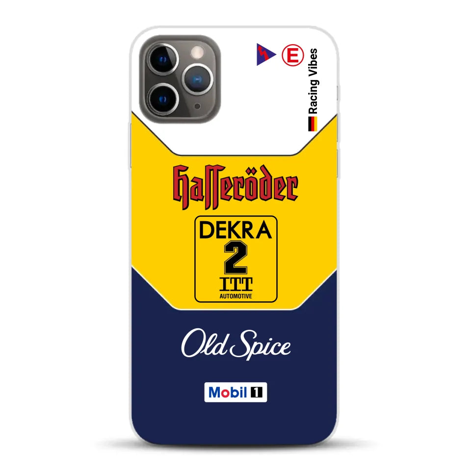 Calibra V6 Team Rosberg DTM / ITC 1995 Livery - Customized Mobile Phone Case for iPhone