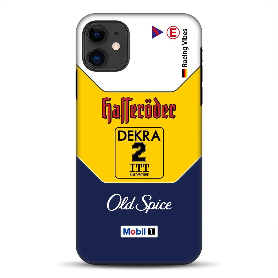 Calibra V6 Team Rosberg DTM / ITC 1995 Livery - Customized Premium Case for iPhone