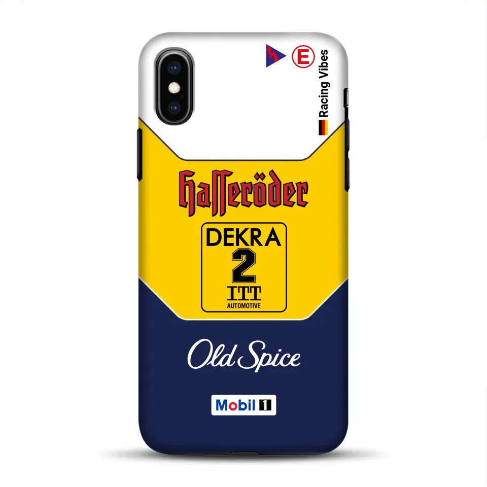 Calibra V6 Team Rosberg DTM / ITC 1995 Livery - Customized Premium Case for iPhone