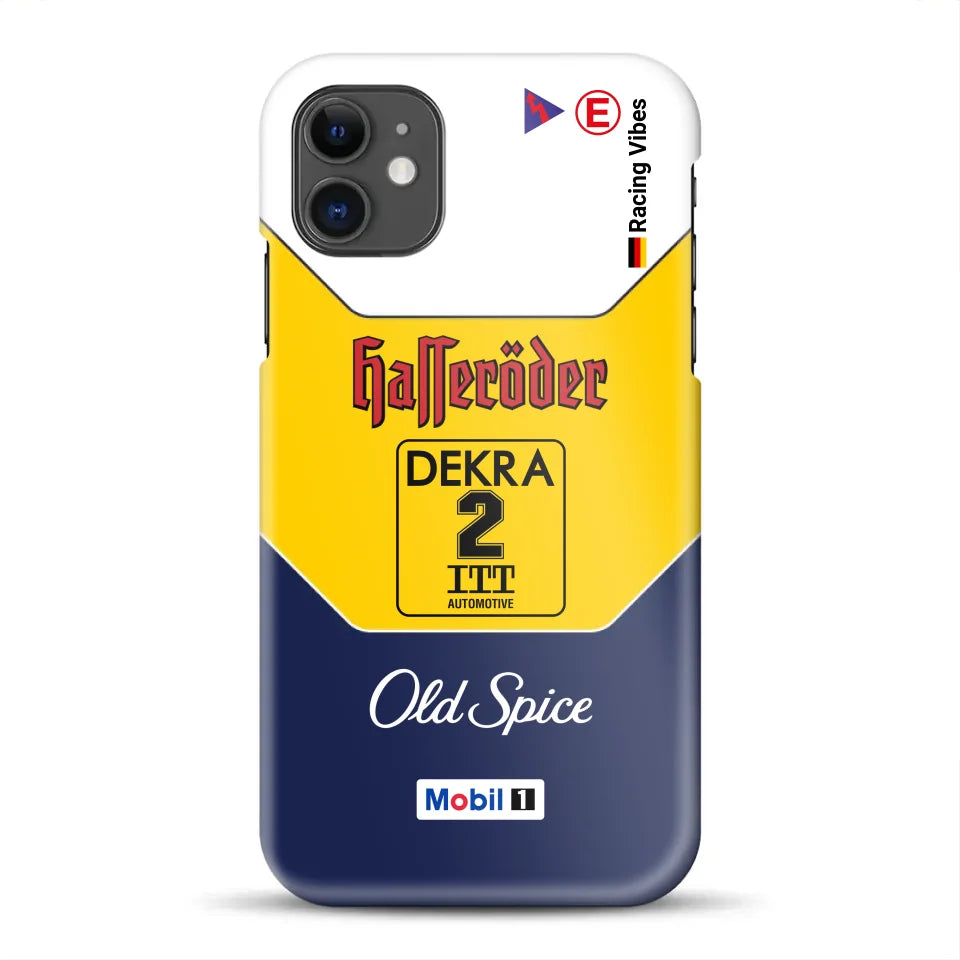 Calibra V6 Team Rosberg DTM / ITC 1995 Livery - Customized Hardcase for iPhone