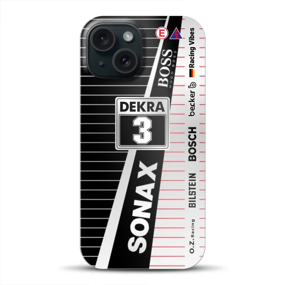 190E Evo II #3 DTM Champion 1992 Livery - Customized Hardcase for iPhone