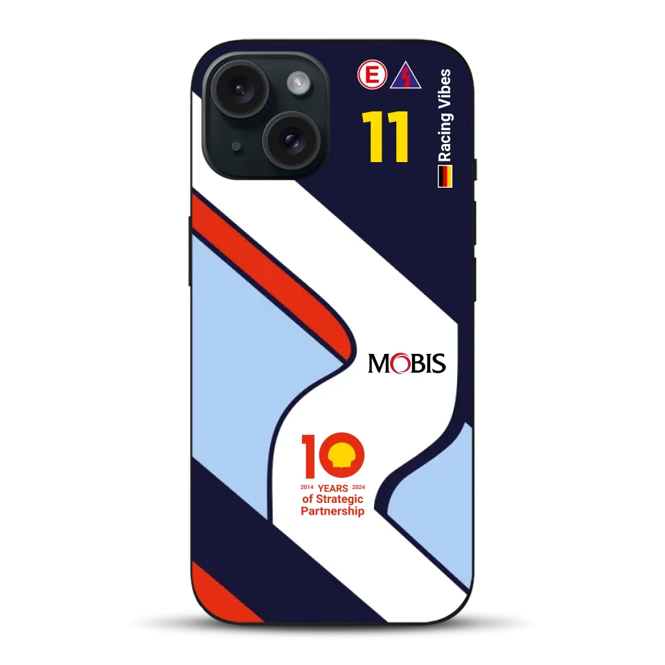 i20 N Rally1 Hybrid WRC 2024 Livery - Individuelle Handyhülle für iPhone
