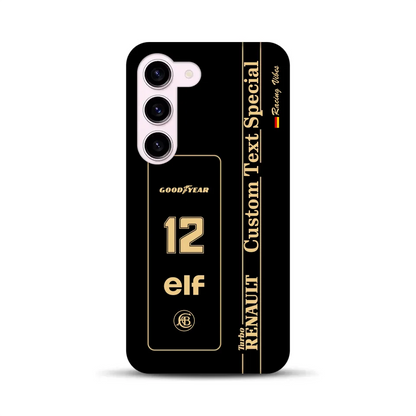 Lotus 97T/98T Senna F1 Livery – Custodia premium personalizzata per Samsung