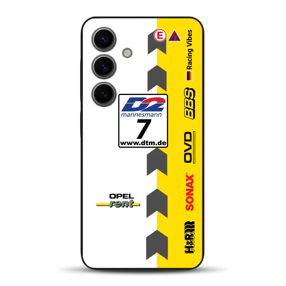 Astra V8 Coupé DTM #7 Team Phoenix 2000 Livery - Customized Mobile Phone Case for Samsung