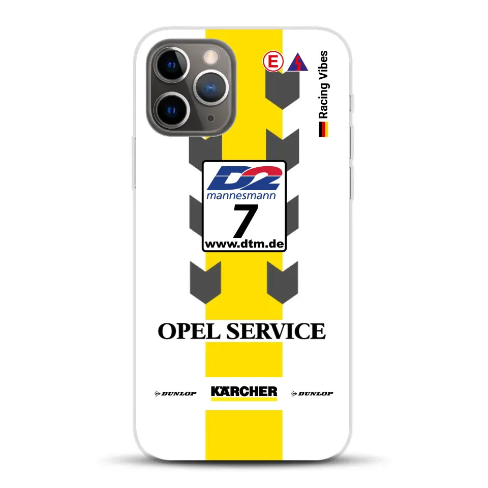 Astra V8 Coupé DTM #7 Team Phoenix 2000 Livery - Customized Mobile Phone Case for iPhone