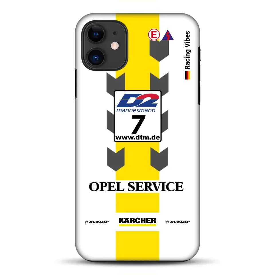 Astra V8 Coupé DTM #7 Team Phoenix 2000 Livery - Customized Premium Case for iPhone