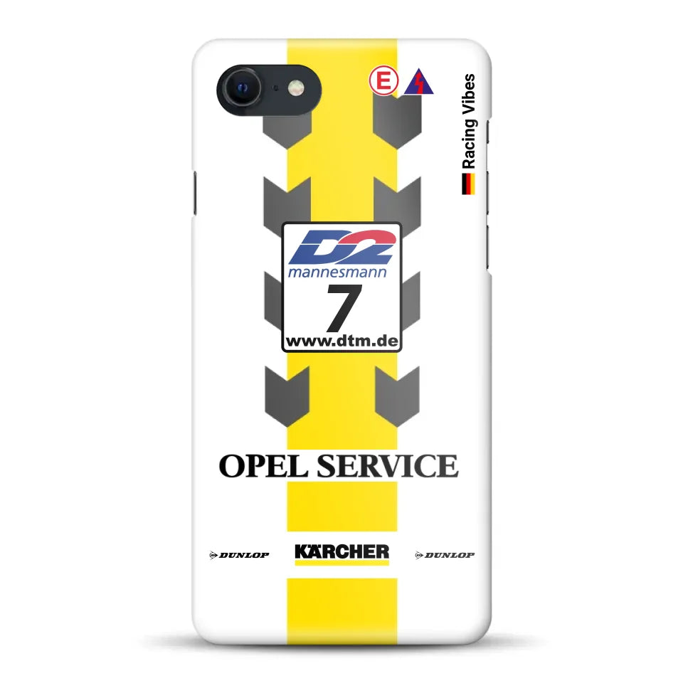 Astra V8 Coupé DTM #7 Team Phoenix 2000 Livery - Customized Hardcase Cover for iPhone