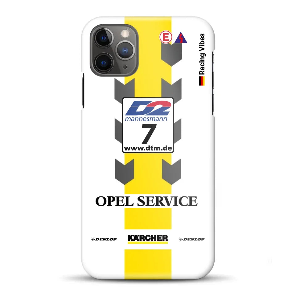 Astra V8 Coupé DTM #7 Team Phoenix 2000 Livery - Customized Hardcase Cover for iPhone