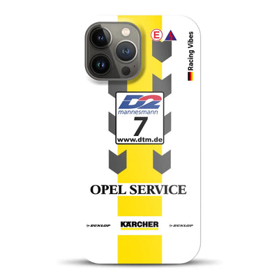 Astra V8 Coupé DTM #7 Team Phoenix 2000 Livery -  Hard case for iPhone
