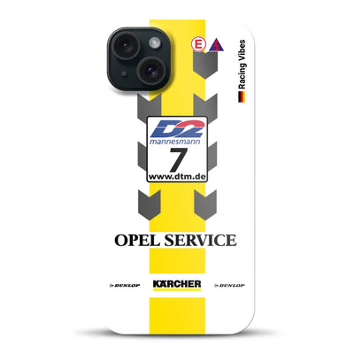 Astra V8 Coupé DTM #7 Team Phoenix 2000 Livery -  Hard case for iPhone