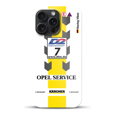 Astra V8 Coupé DTM #7 Team Phoenix 2000 Livery -  Hard case for iPhone