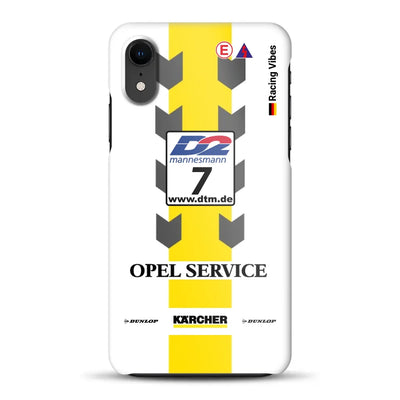 Astra V8 Coupé DTM #7 Team Phoenix 2000 Livery -  Hard case for iPhone