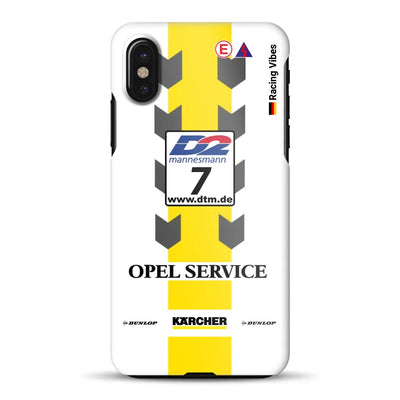 Astra V8 Coupé DTM #7 Team Phoenix 2000 Livery -  Hard case for iPhone