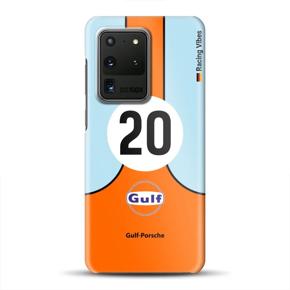 917K #20 Gulf 24h LM 1970 Livery - Customized Hardcase Cover for Samsung