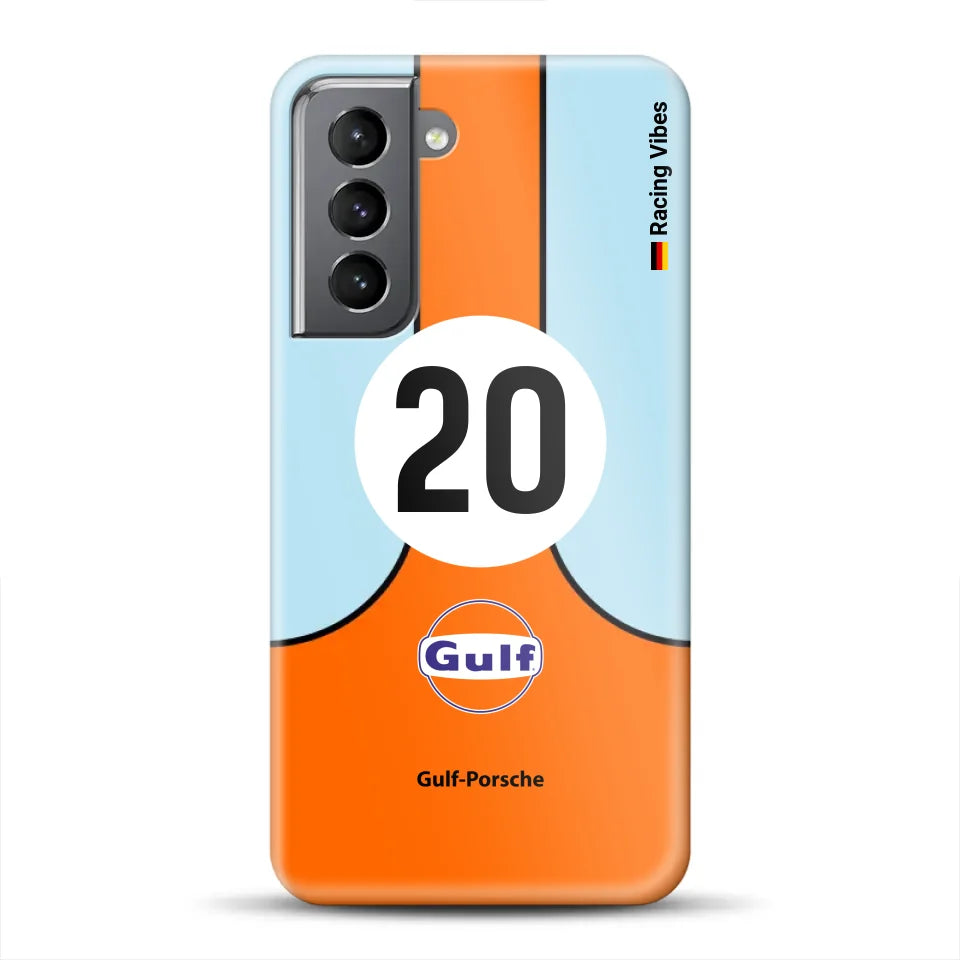 917K #20 Gulf 24h LM 1970 Livery - Customized Hardcase Cover for Samsung