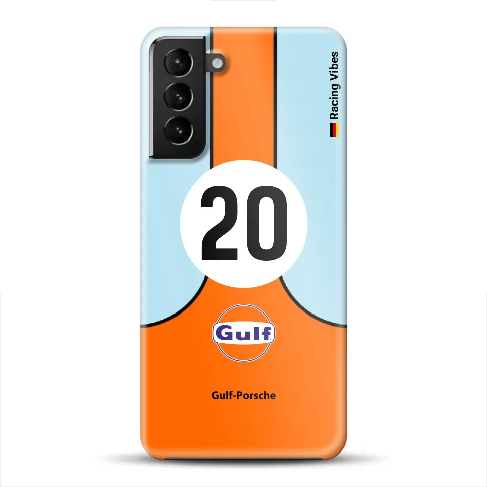 917K #20 Gulf 24h LM 1970 Livery - Customized Hardcase Cover for Samsung