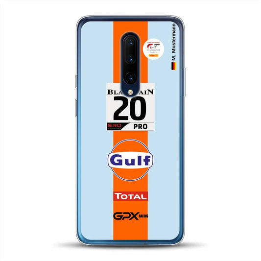 Gulf Porsche GT Livery - Individuelle Handyhülle für OnePlus