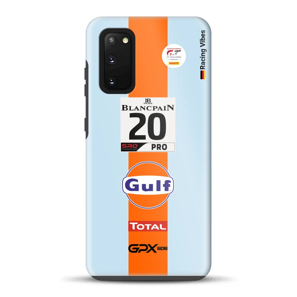 Gulf Porsche GT Livery - Customized premium case for Samsung