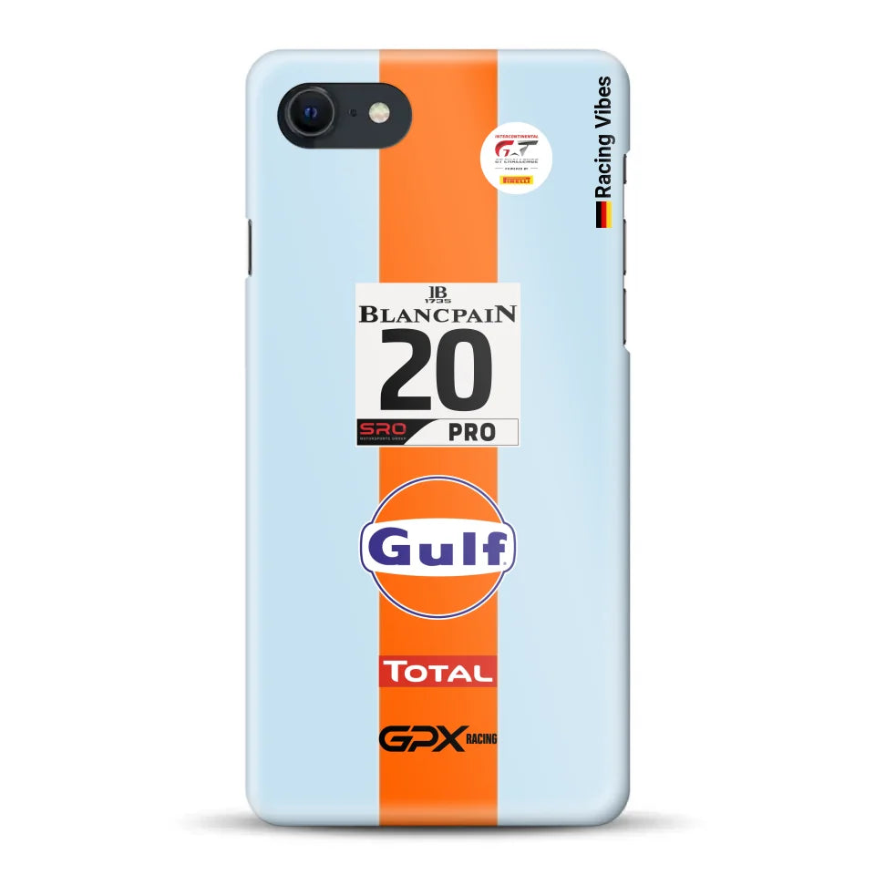 Gulf Porsche GT Livery - Customized Hardcase for iPhone