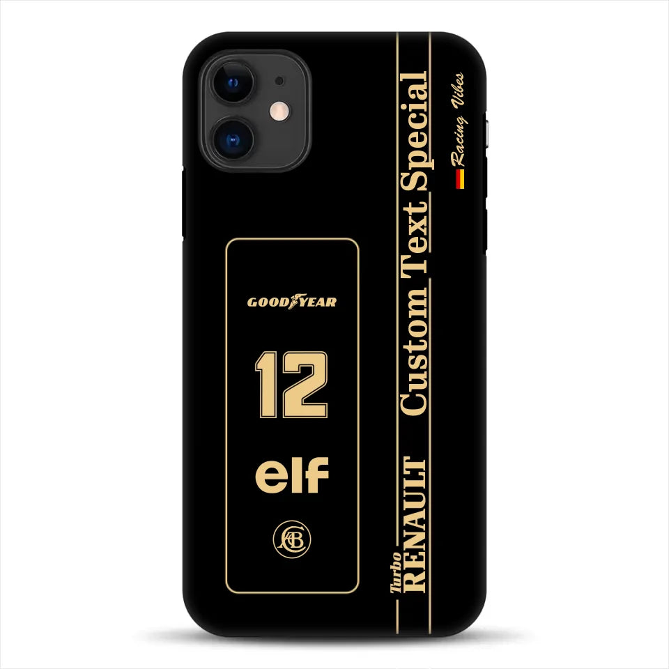 Lotus 97T/98T Senna F1 Livery - Customized Premium Case for iPhone