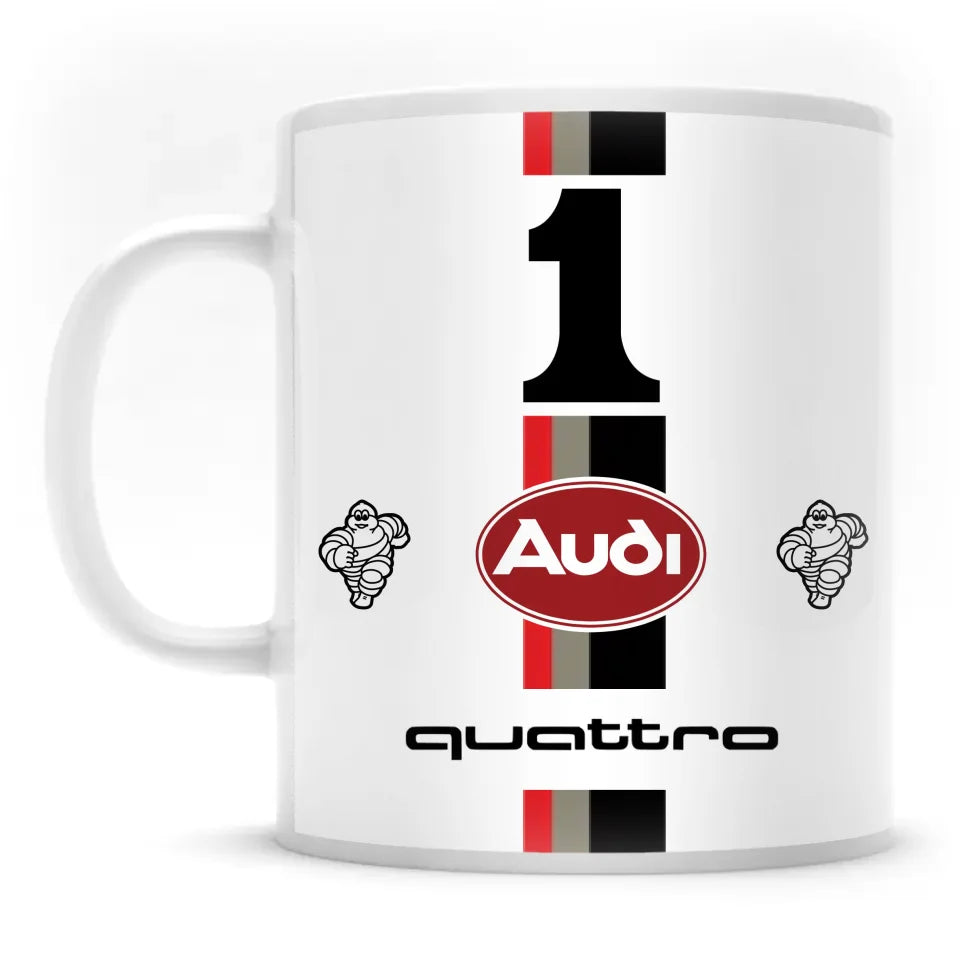 Audi Quattro S1 E2 Pikes Peak Livery - Customized Mug