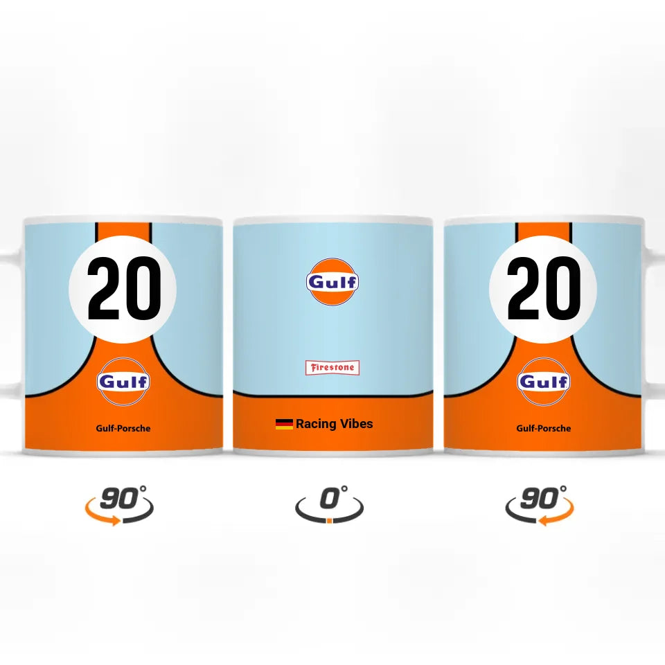 917K #20 Gulf 24h LM 1970 Livery - Customized mug