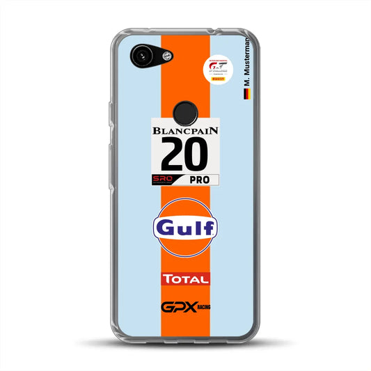 Gulf Porsche GT Livery - Individuelle Handyhülle für Google