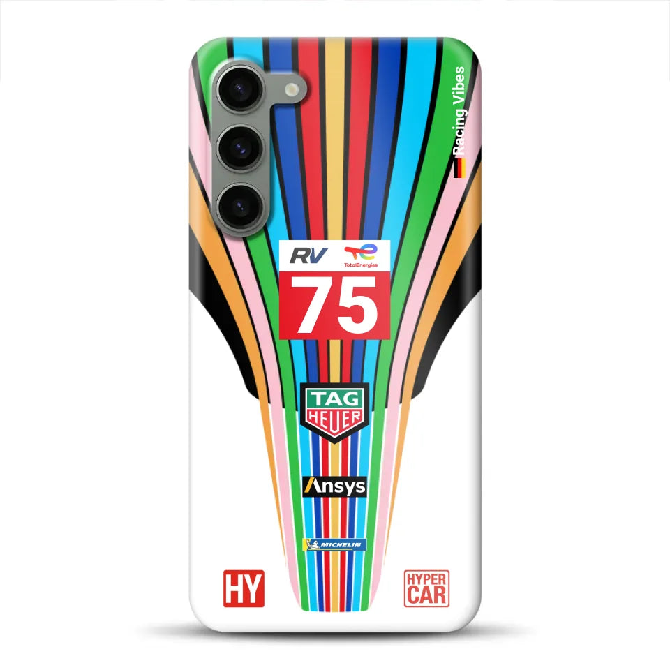 Porsche 963 #75 2023 Livery - Individuelle Hardcase Hülle für Samsung