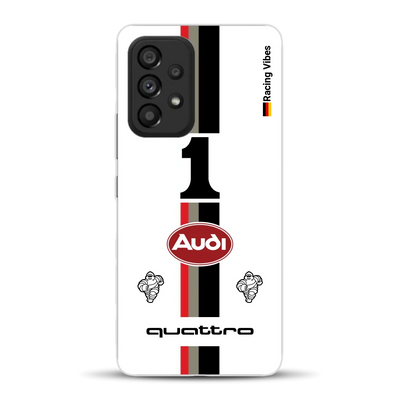 Audi Quattro S1 E2 Pikes Peak Livery - Custodia per cellulare personalizzata per Samsung
