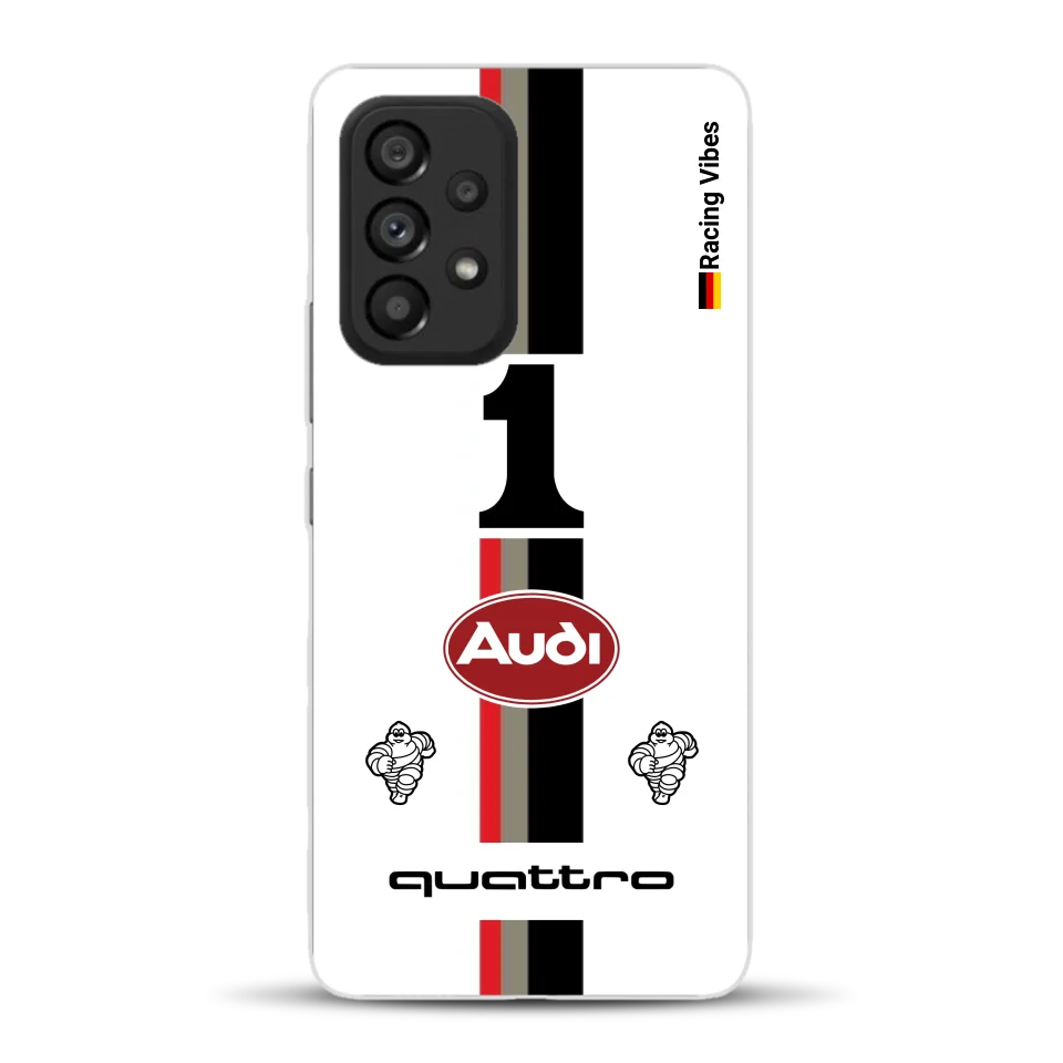 Audi Quattro S1 E2 Pikes Peak Livery - Custodia per cellulare personalizzata per Samsung