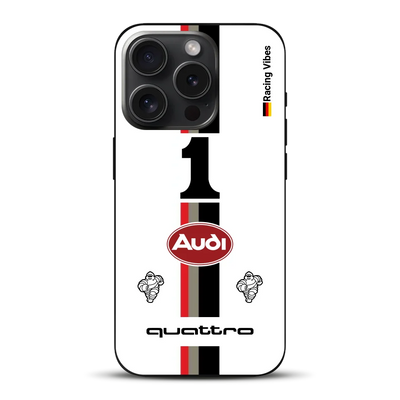 Audi Quattro S1 E2 Pikes Peak Livery - Individuelle Handyhülle für iPhone