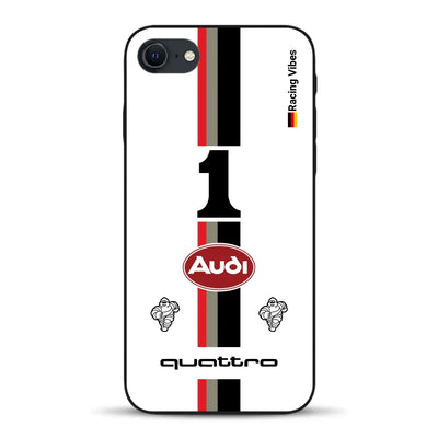 Audi Quattro S1 E2 Pikes Peak Livery - Individuelle Handyhülle für iPhone