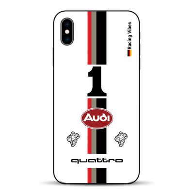 Audi Quattro S1 E2 Pikes Peak Livery - Individuelle Handyhülle für iPhone
