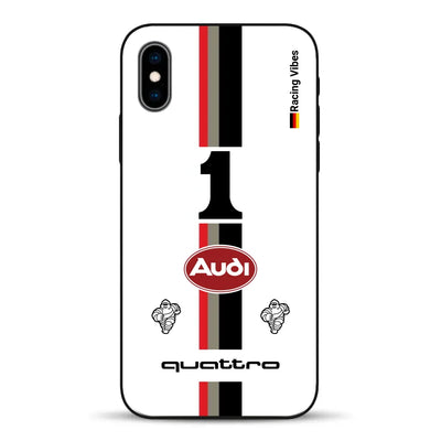 Audi Quattro S1 E2 Pikes Peak Livery - Individuelle Handyhülle für iPhone