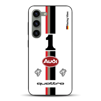 Audi Quattro S1 E2 Pikes Peak Livery - Individuelle Handyhülle für Samsung