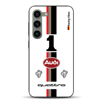 Audi Quattro S1 E2 Pikes Peak Livery - Custodia per cellulare personalizzata per Samsung