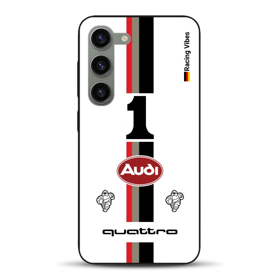 Audi Quattro S1 E2 Pikes Peak Livery - Custodia per cellulare personalizzata per Samsung