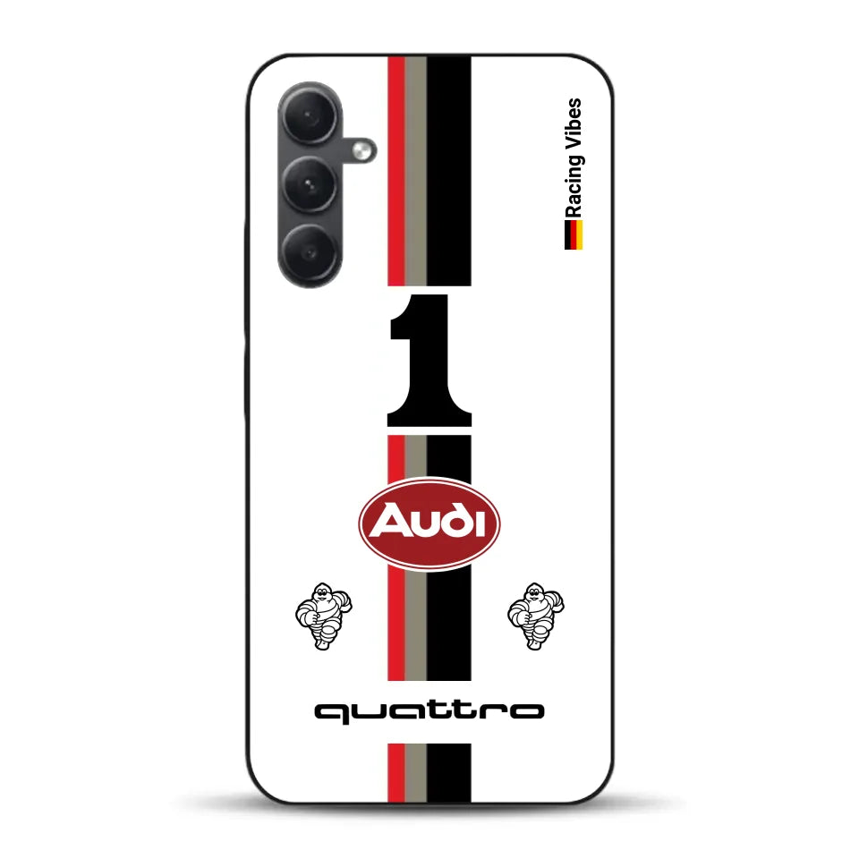 Audi Quattro S1 E2 Pikes Peak Livery - Custodia per cellulare personalizzata per Samsung
