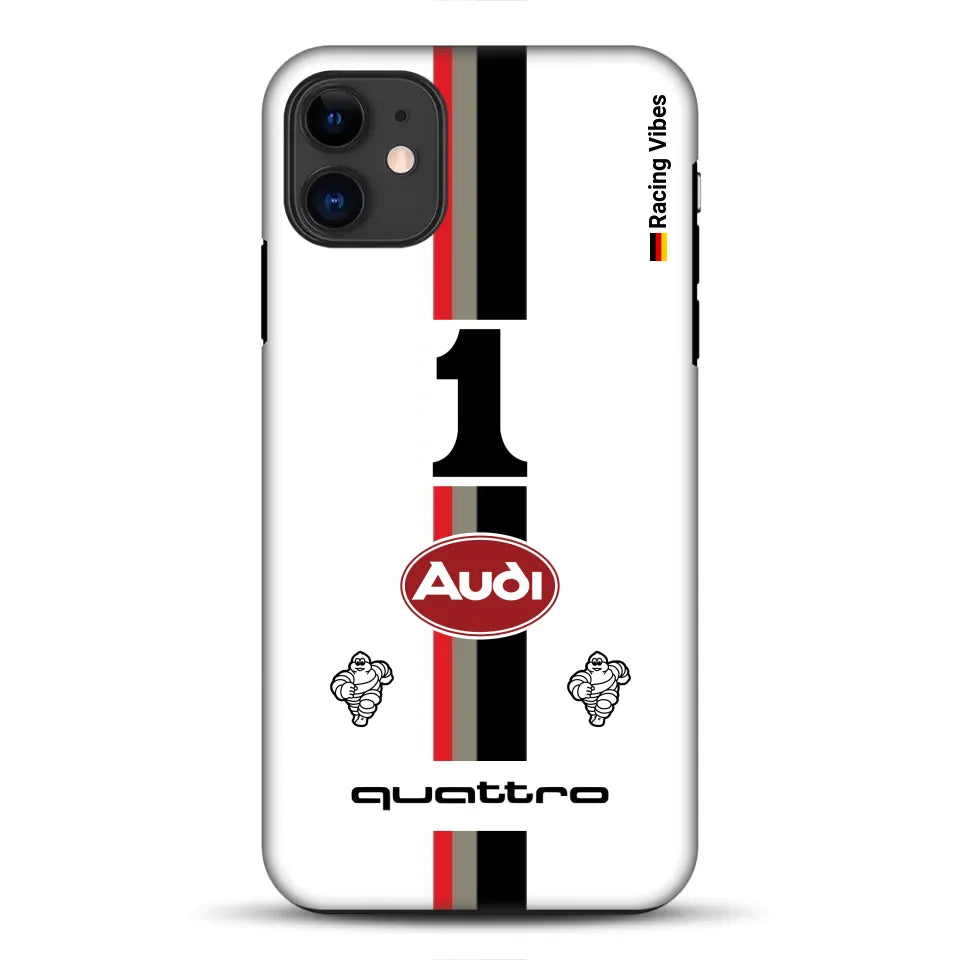 Audi Quattro S1 E2 Pikes Peak Livery - Customized Premium Case for iPhone