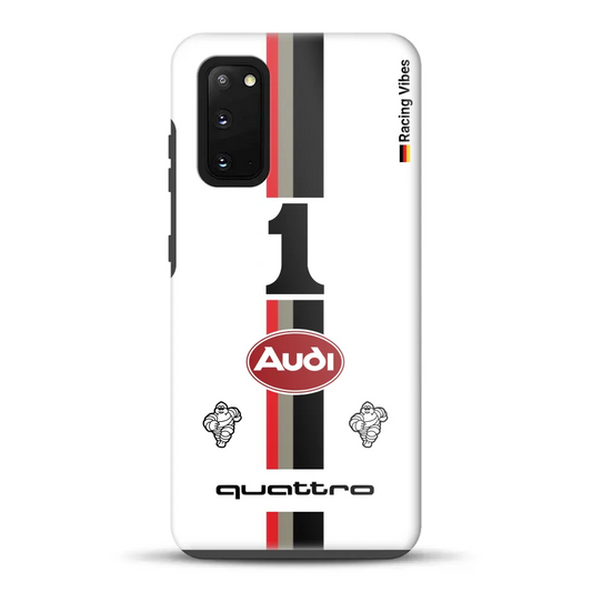 Audi Quattro S1 E2 Pikes Peak Livery - Individuelle Premium Hülle für Samsung