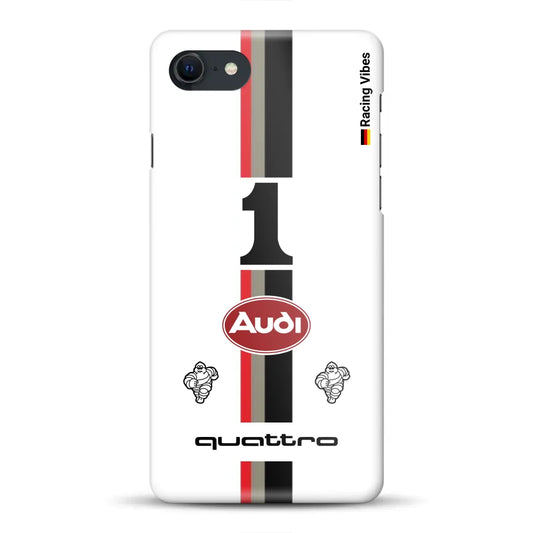 Audi Quattro S1 E2 Pikes Peak Livery - Individuelle Hardcase Hülle für iPhone