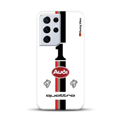 Audi Quattro S1 E2 Pikes Peak Livery – Custodia premium personalizzata per Samsung