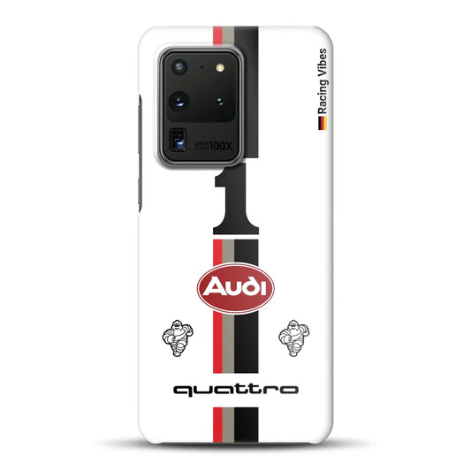 Audi Quattro S1 E2 Pikes Peak Livery - Individuelle Hardcase Hülle für Samsung