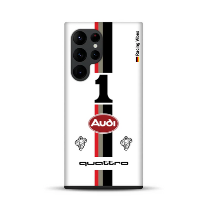 Audi Quattro S1 E2 Pikes Peak Livery – Custodia premium personalizzata per Samsung