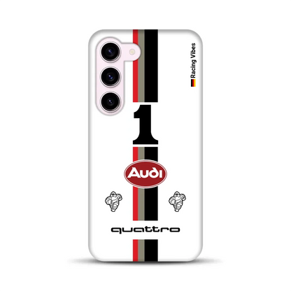 Audi Quattro S1 E2 Pikes Peak Livery – Custodia premium personalizzata per Samsung