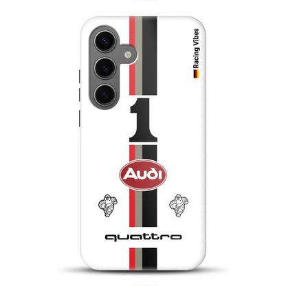 Audi Quattro S1 E2 Pikes Peak Livery – Custodia premium personalizzata per Samsung